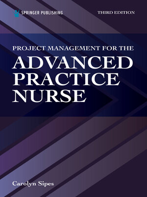 cover image of Project Management for the Advanced Practice Nurse